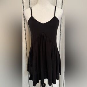 RVCA Black casual cover up dress